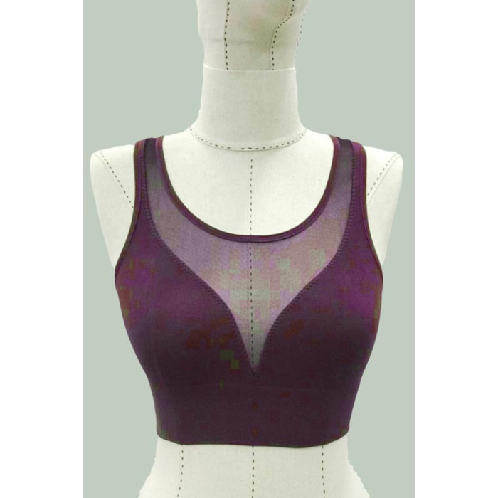 Bordo Mi  4028 Seamless Tül Toparlayıcı Büstiyer