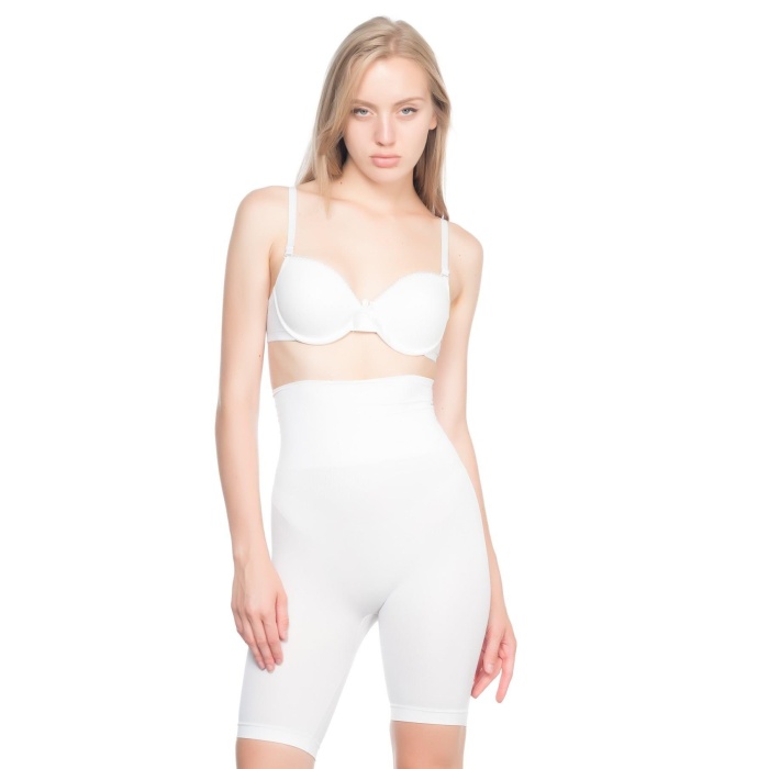 Beyaz Mi  3200 Pantolon Altı Soft Double Boxer Korse