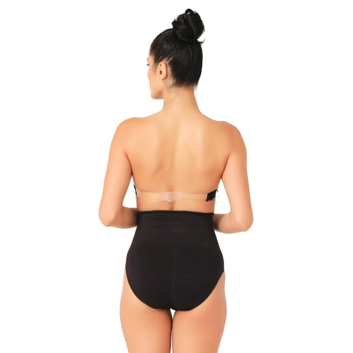 Si̇yah Mi  2021 Double Düşük Bel Slip Korse