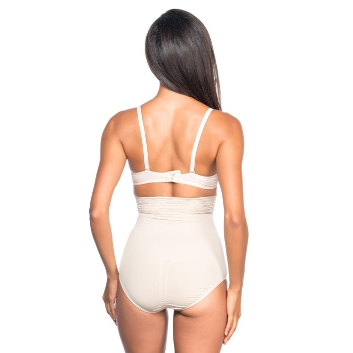 Ten Mi  2079 Yüksek Bel Desenli Double Slip Korse