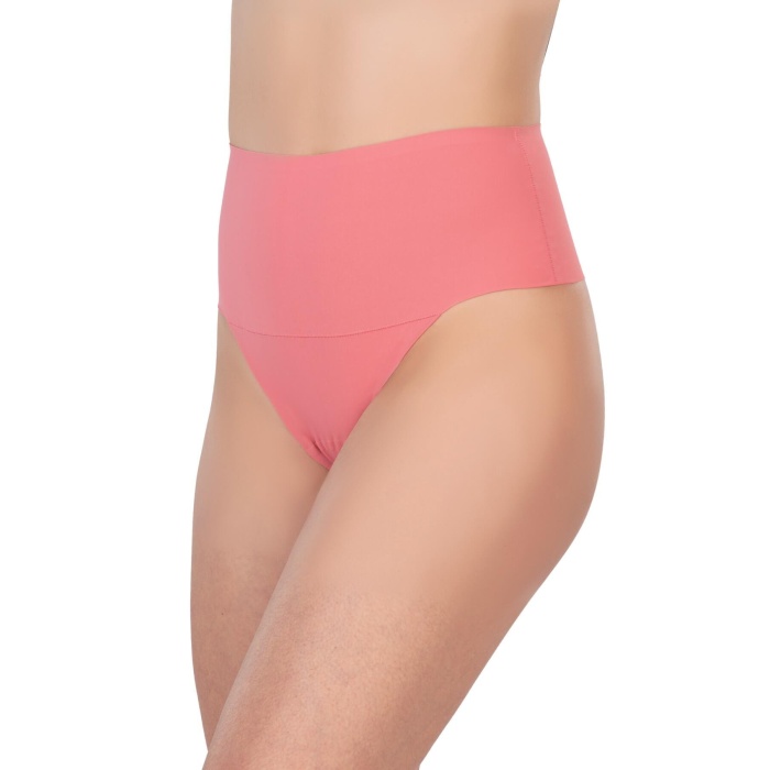 Gül Kurusu Mi 2806 Lazer Kesim Yüksek Bel İz Yapmaz String