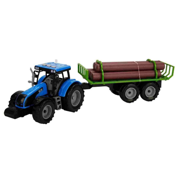 Sesli Ve Işıklı Römorklu Traktör 44 Cm