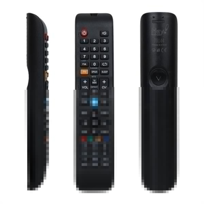 Küçük Kalıp Skytech Sarı Tv Tuşlu Smart Lcd Led Tv Kumanda