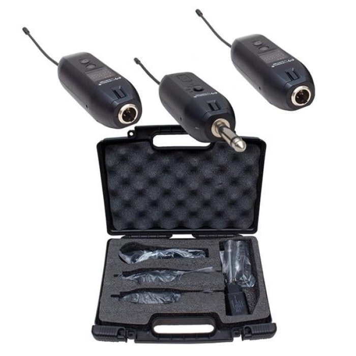 Mv-19596 Uhf Yaka Tipi Enstrüman Dörtlü Mikrofon Set