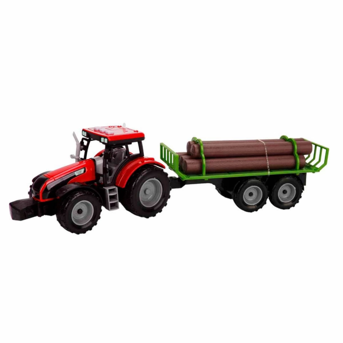 Sesli Ve Işıklı Römorklu Traktör 44 Cm
