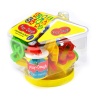 Rakam ve Geometrik Şekil Kalıplı Buğday Unu Oyun Hamuru Seti - Play Dough