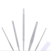 ShopZum 6 Parça Paslanmaz Çelik Kulak Balmumu Toplayıcı Çıkarıcı Temizleyici Bakımı Çubuk Seti