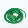 Koyu ShopZum Yeşil Renk Gerçekçi Kobra Model Silikon Yumuşak ShopZum Yılan 80 cm