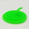 Fosfor ShopZum Yeşil Renk Gerçekçi Görünüm Şaka Yumuşak ShopZum Yılan 120 cm