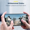 Samsung Galaxy Z Flip 5 Sadece Ön Kılıflı Kesim Ekran Koruyucu Kaplama