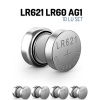 LR621 LR60 AG1 1.55V 10 Adet Alkaline Pil 716933