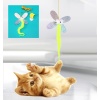 Kelebek Model Elastik Kendinden ShopZum Yapışkanlı Kedi Oyun Oltası