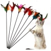 Eğlenceli ve Aktif: Çıngıraklı Tüylü Kedi Oyun Çubuğu | Kediniz İçin En İyi Oyun Arkadaşı