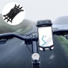 ShopZum Universal Bisiklet Motosiklet Çocuk Arabası Silikon 360 Derece Telefon Tutucu Tüm Modellerle