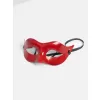 Kırmızı Renk Masquerade Kostüm Partisi Venedik Balo Maskesi