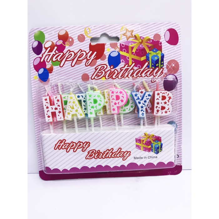ShopZum Happy Birthday Renkli Mum