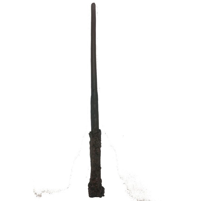 Harry Potter Asası 30 cm ve Siyah Çerçeveli Harry Potter Gözlüğü Seti