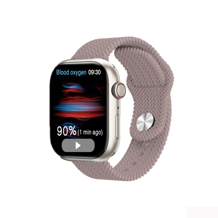  2023 Watch 9 Pro Amoled Ekran Android İos Uyumlu Akıllı Saat Krem