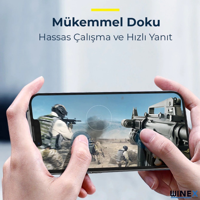 Samsung Galaxy Z Flip 5 Sadece Ön Kılıflı Kesim Ekran Koruyucu Kaplama