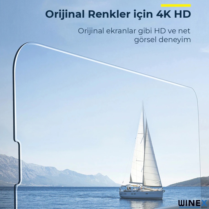Samsung Galaxy Z Flip 5 Sadece Ön Kılıflı Kesim Ekran Koruyucu Kaplama