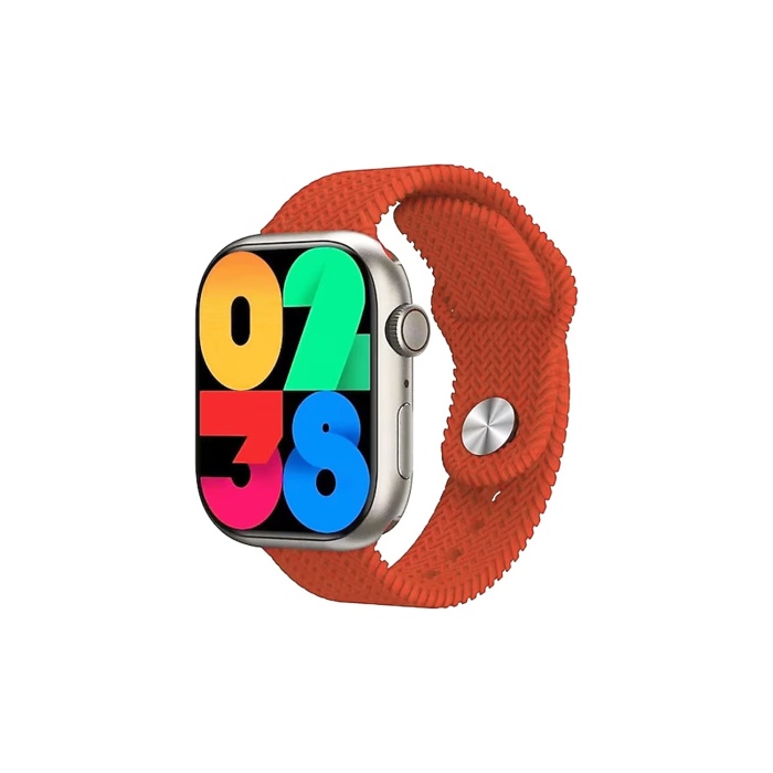 2023 Watch 9 Pro Amoled Ekran Android İos Uyumlu Akıllı Saat Turuncu