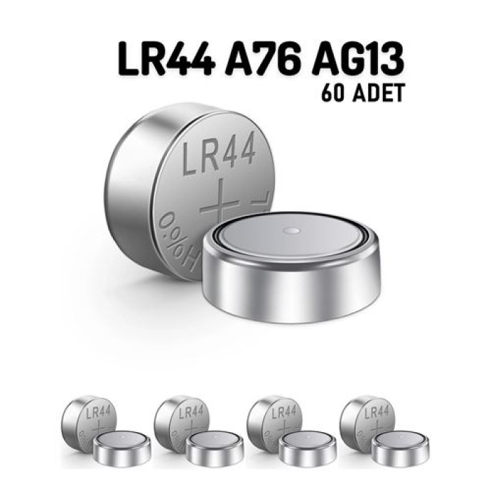 LR44 A76 AG13 1.55V 10 Adet Alkaline Pil 716935