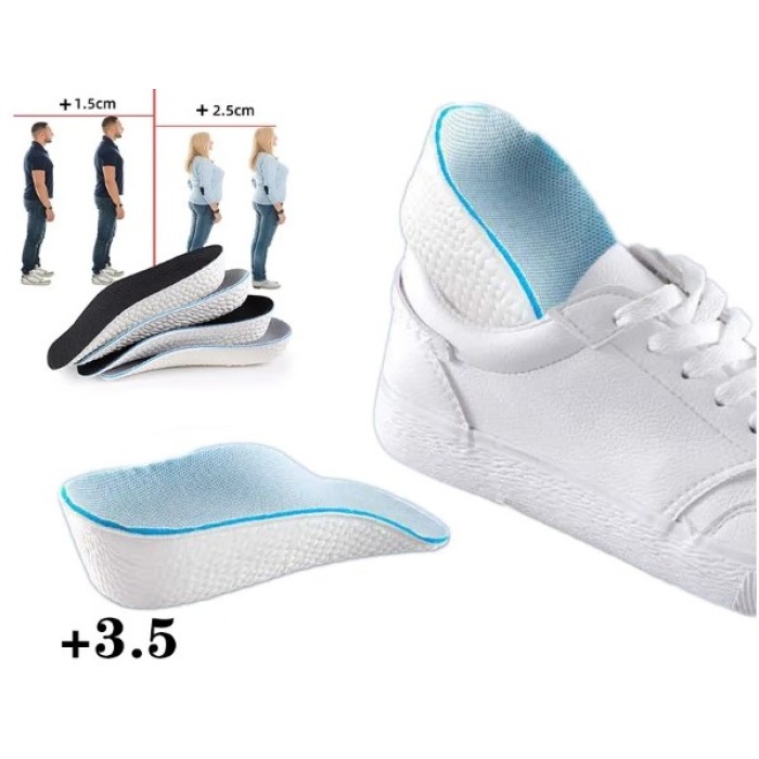 Yükseklik ve Rahatlık: 3,5 cm Erkek Topuk Yükseltici MC-281E | Şık ve Pratik Ayakkabı Aksesuarı