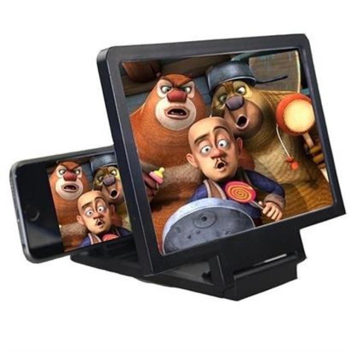 ShopZum Universal Telefon Tablet Ekran Büyütücü Standlı Projektör Aleti
