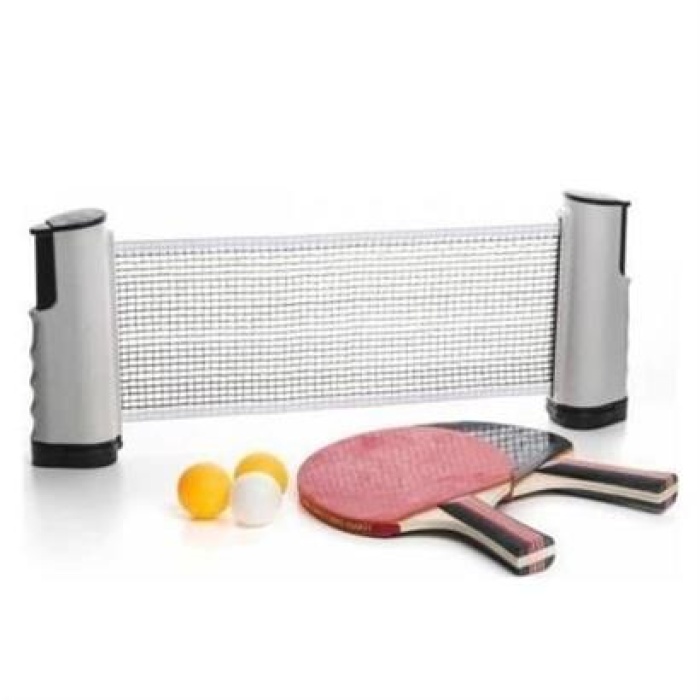 ShopZum Masa Tenisi Spor ve Eğitim Seti Tüm Masalara Uyumlu Portatif File ve Ping Pong Ekipmanları