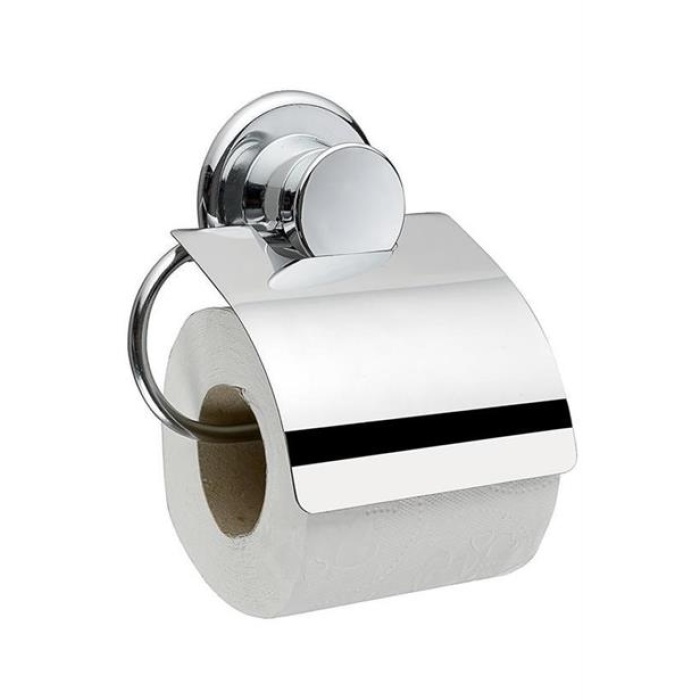 ShopZum ShopZum Yapışkanlı Metal Kapaklı Tuvalet Kağıtlık