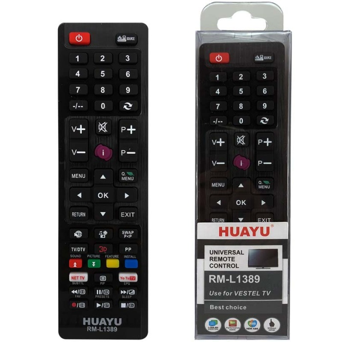 ShopZum HUAYU RM-L1389 VESTEL UNIVERSAL TV KUMANDA