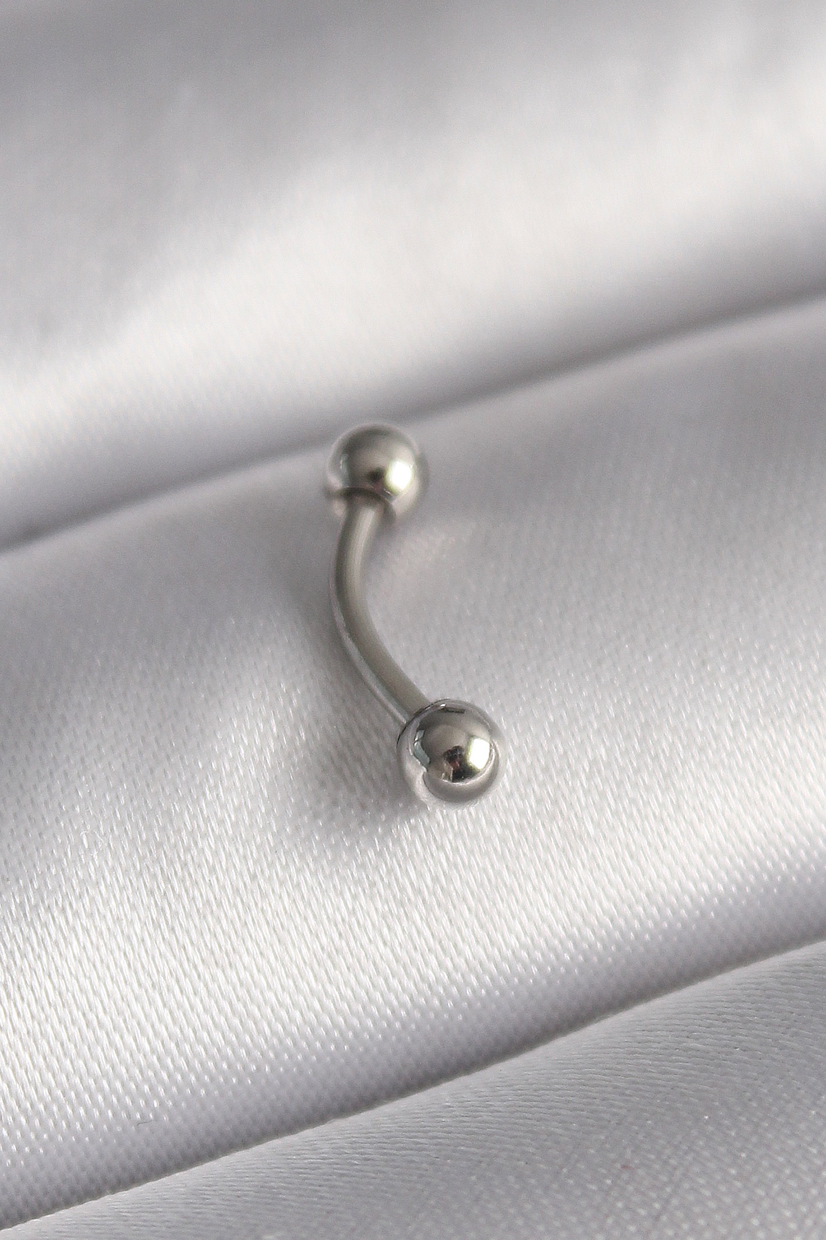Çelik  Renk Topçuk Model Piercing