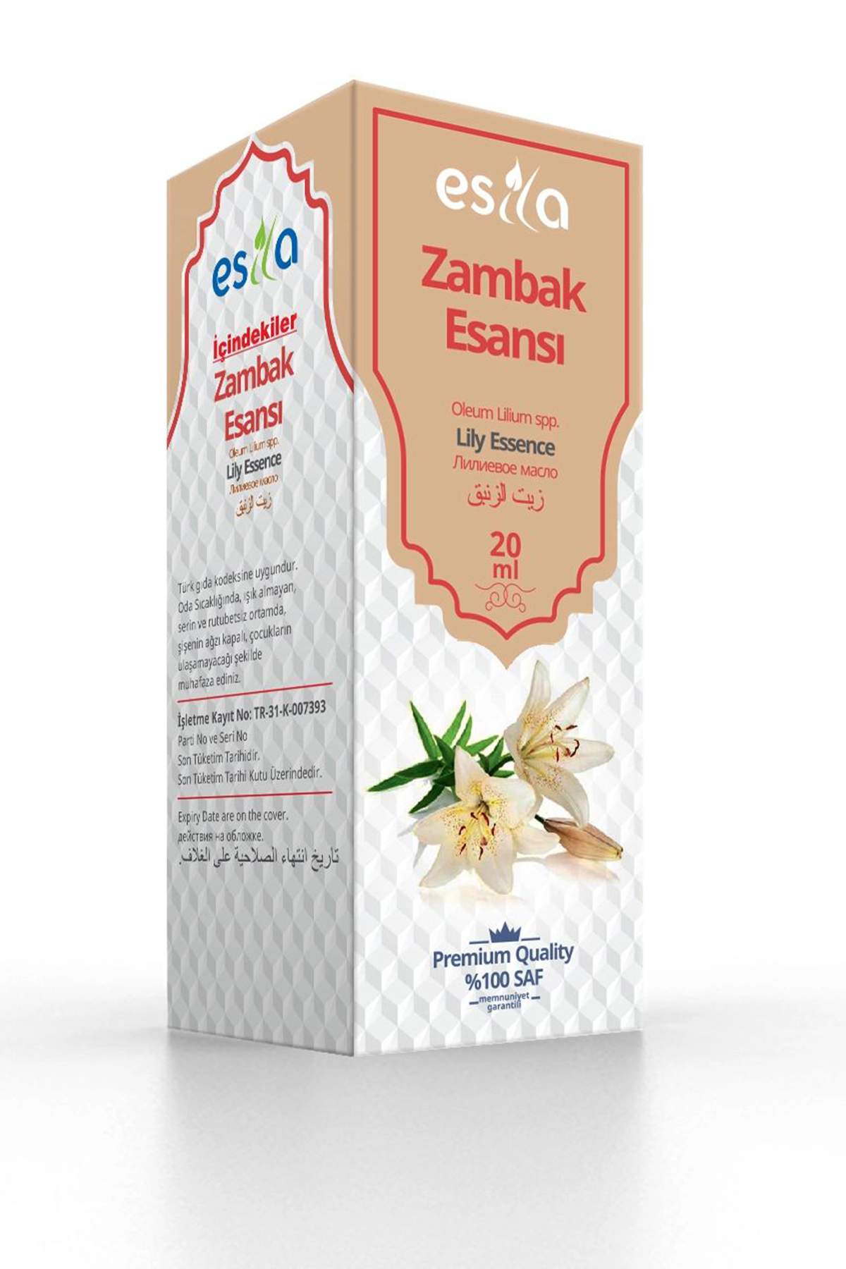 Zambak Esansı 20 Ml.