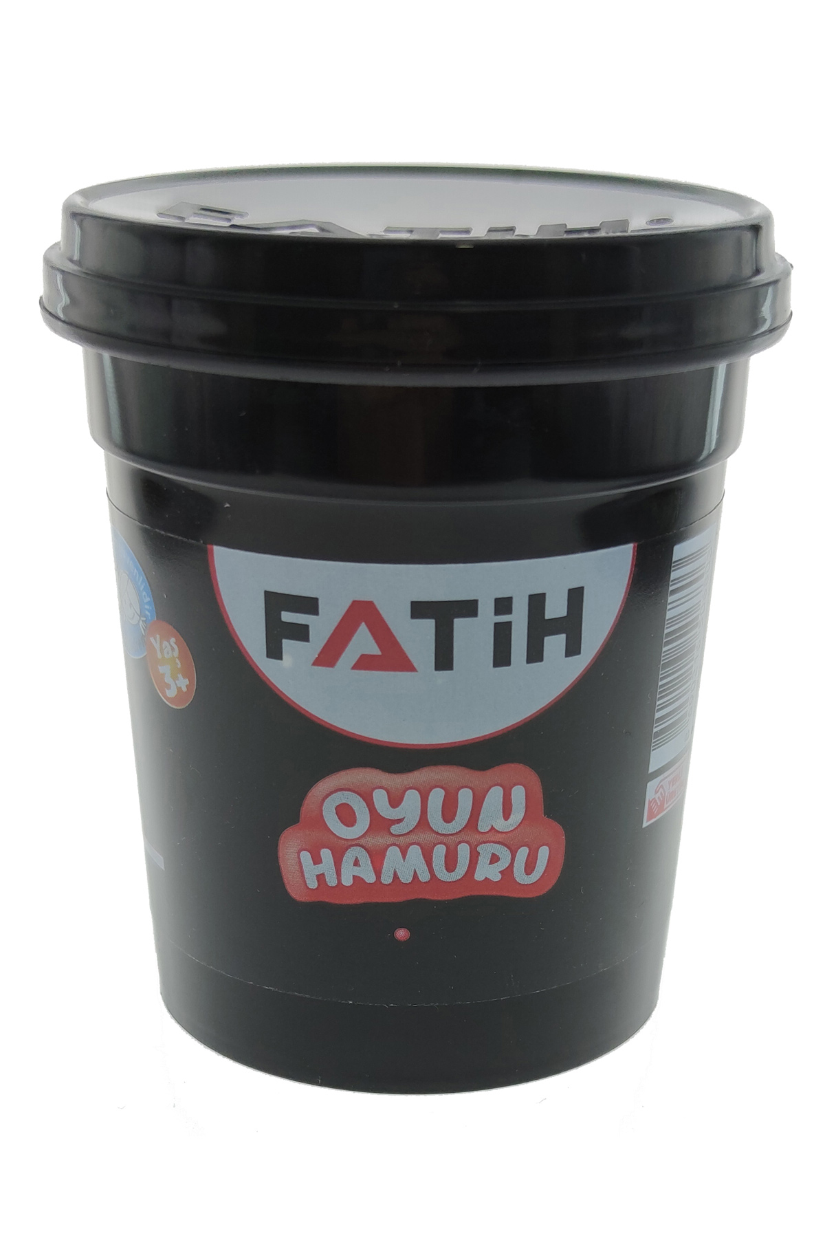 Fatih Oyun Hamuru Tek Renk Siyah 130 gr