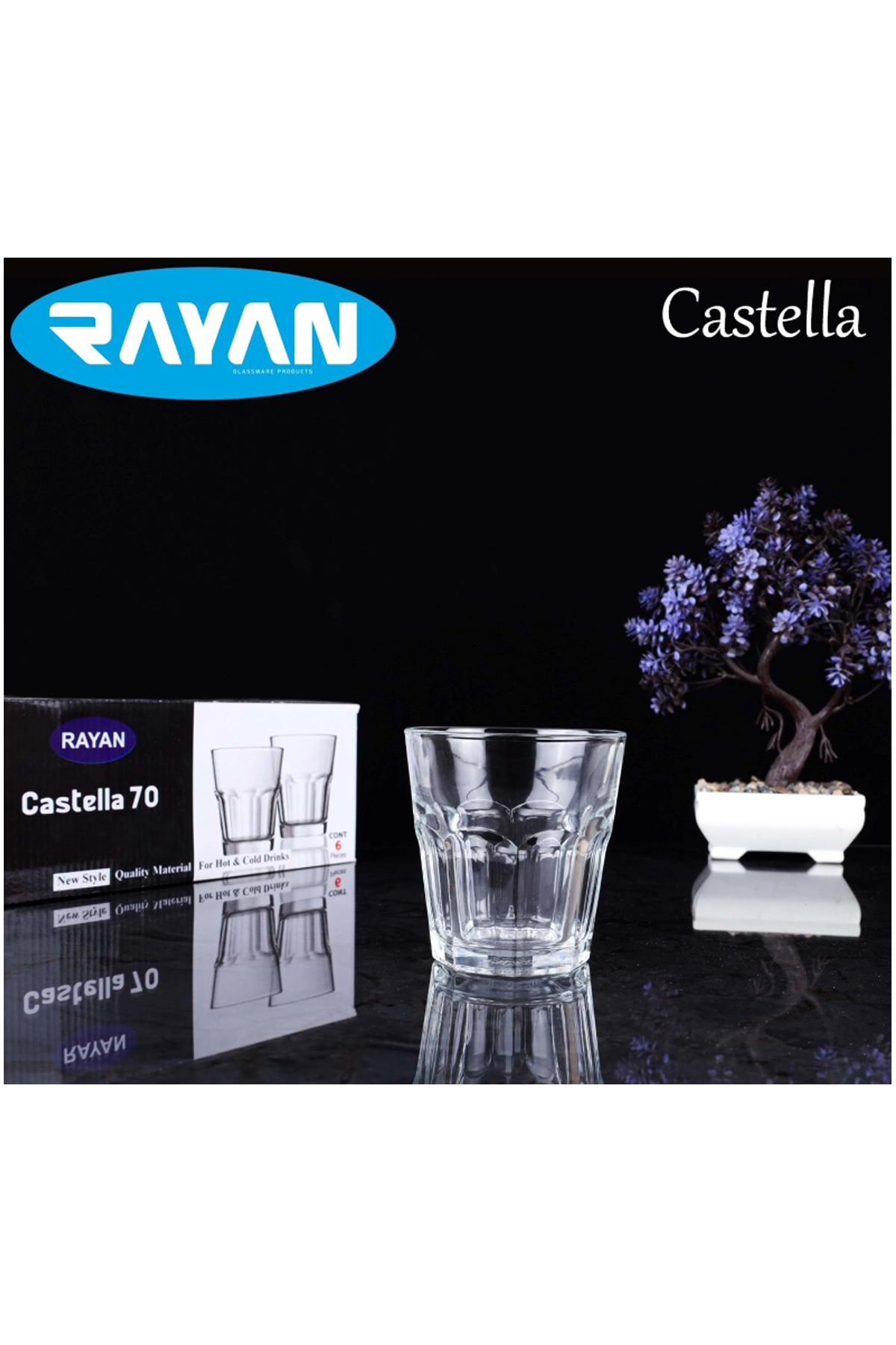 Castila 70 6\'lı Su Bardağı Royaleks-81732
