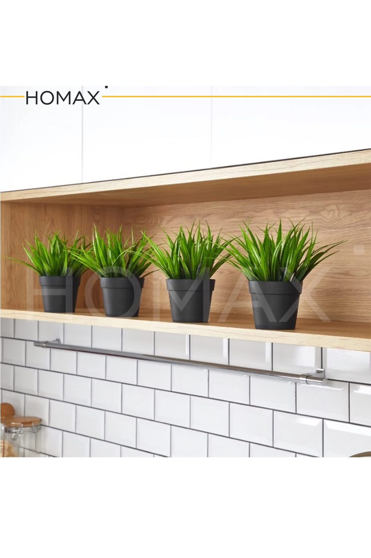 Sazlı Saksılı Yapay Çiçek Erc Yapı Market-5700