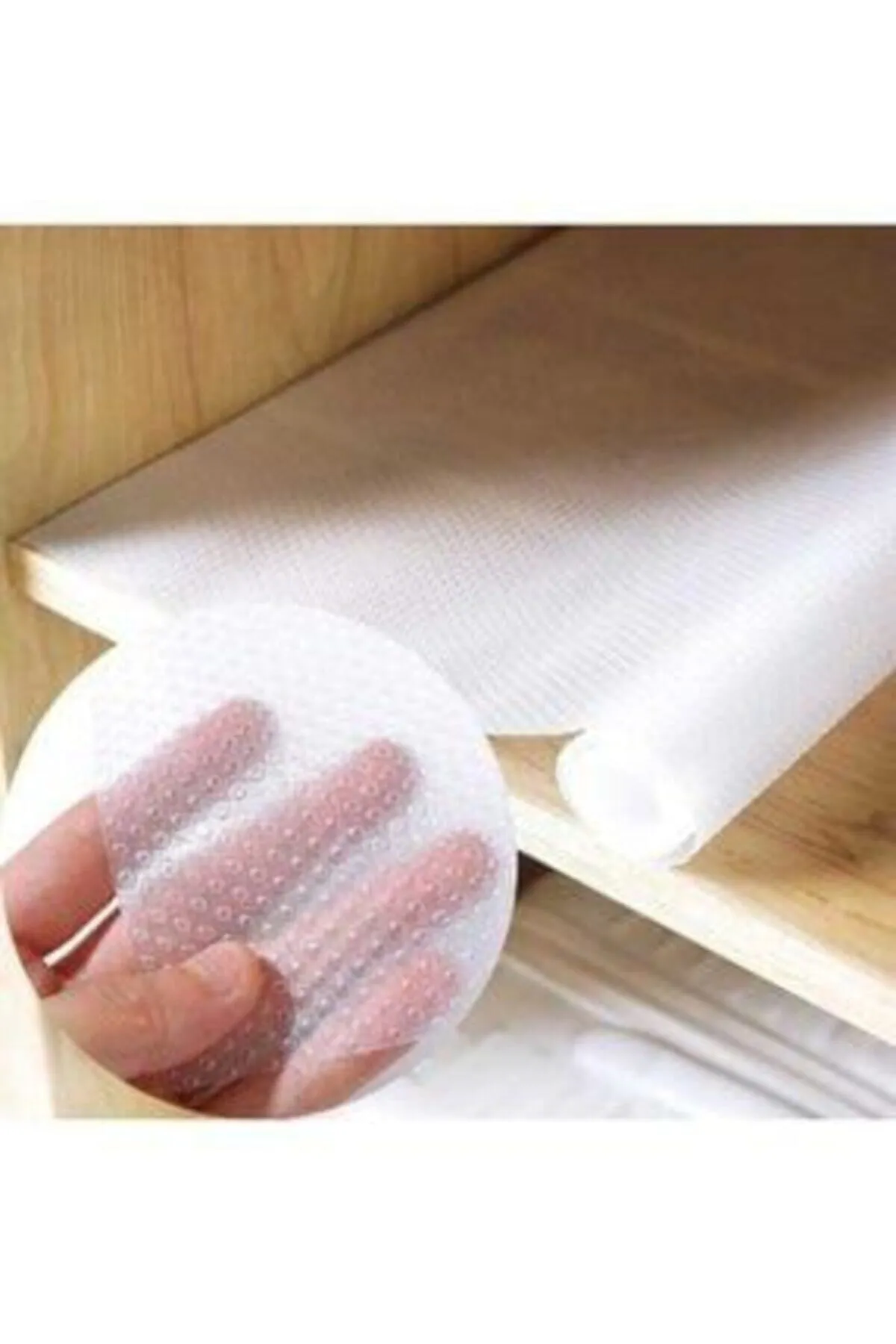 Sermat Sılver Eva Shelf Liner Şeffaf Kaydırmaz Raf Dolap Ve Çekmece Örtüsü 45 Cm X 10 Metre Erc Yapı Market-RF50