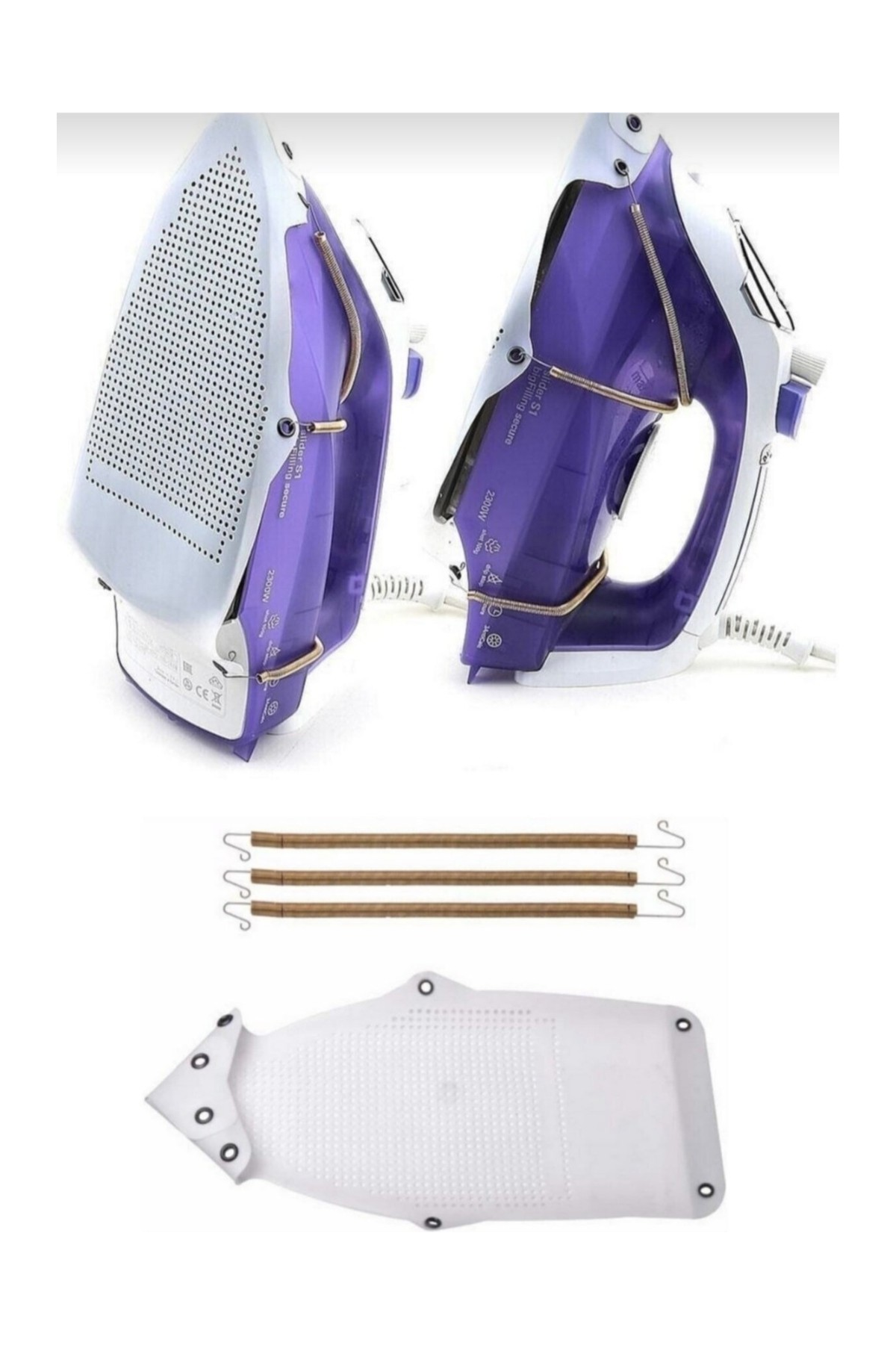 Teflon Ütü Altlığı 4 mm %100 Pirinç Yay ve Pirinç Halka Erc Yapı Market-A1326