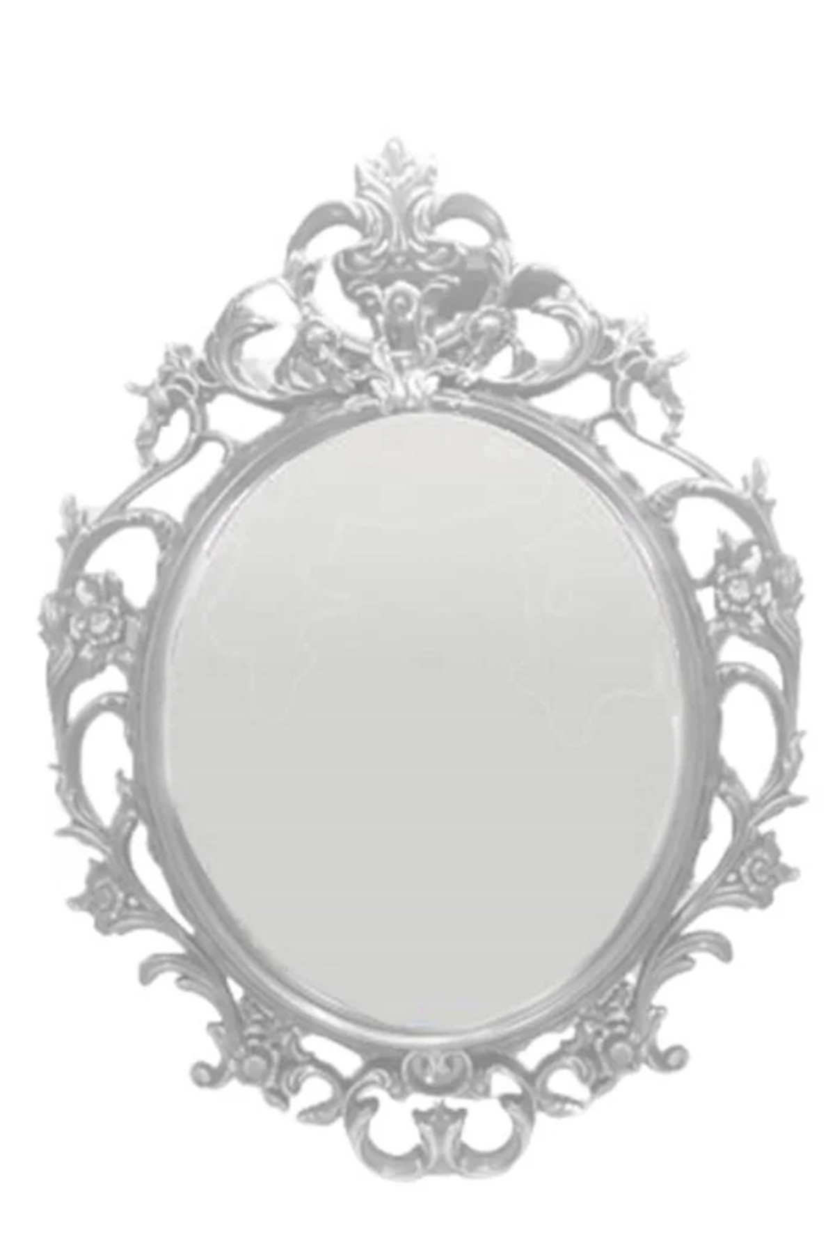 Oval Dekoratif Boyalı Ayna Küçük Boy 61X44X2Cm Erc Yapı Market-977