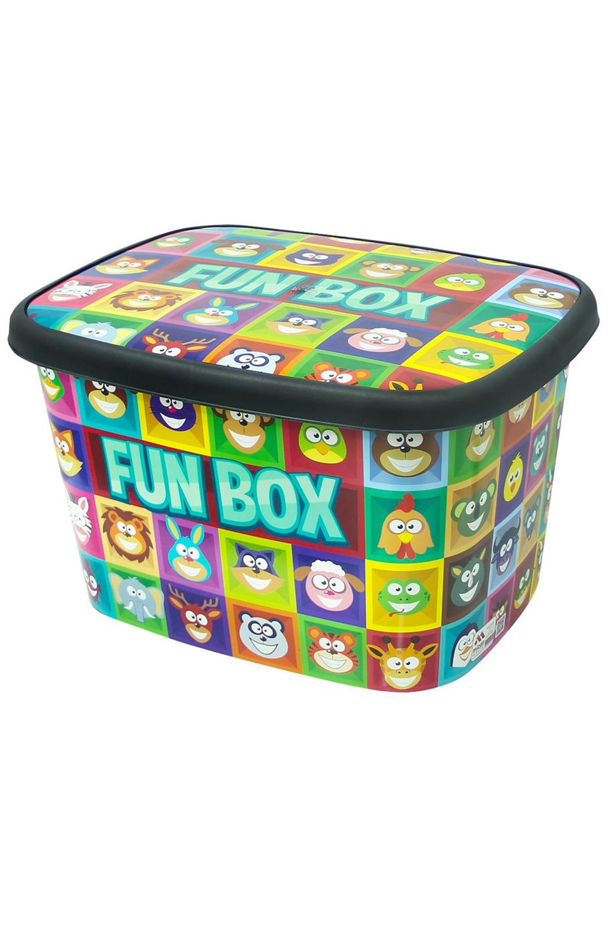 Desenli Eğlenceli Mega Oyuncak Kutusu 50 Lt. Erc Yapı Market-M11851