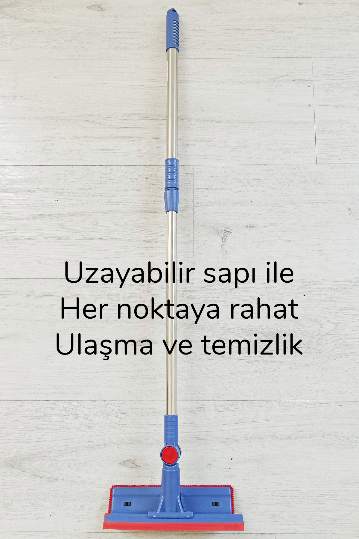 Çok Amaçlı Cam Silme Fırçası - Silikon Uçlu Çekçek - Tüy Toplayıcı Döner Başlıklı