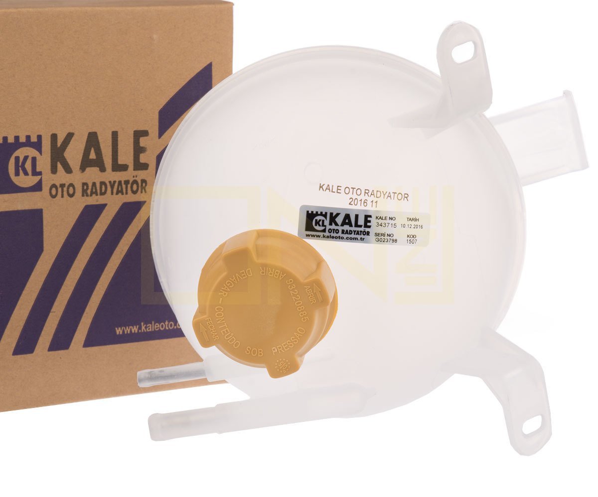 Opel Tigra A 1.6 16V Radyatör Su Deposu/Su Depo Kapağı Çift Çıkışlı Kale Marka