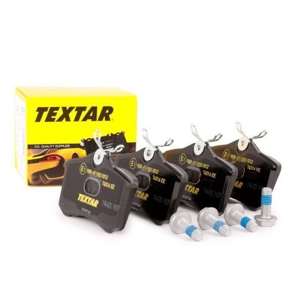 Volkswagen Golf 4 Arka Fren Balatası 1.8 T 150 Beygir 1997-2004 TEXTAR