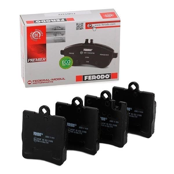 Mercedes 209 Kasa Fren Balatası Arka CLK240 / CLK270 CDI / CLK320 (FERODO)