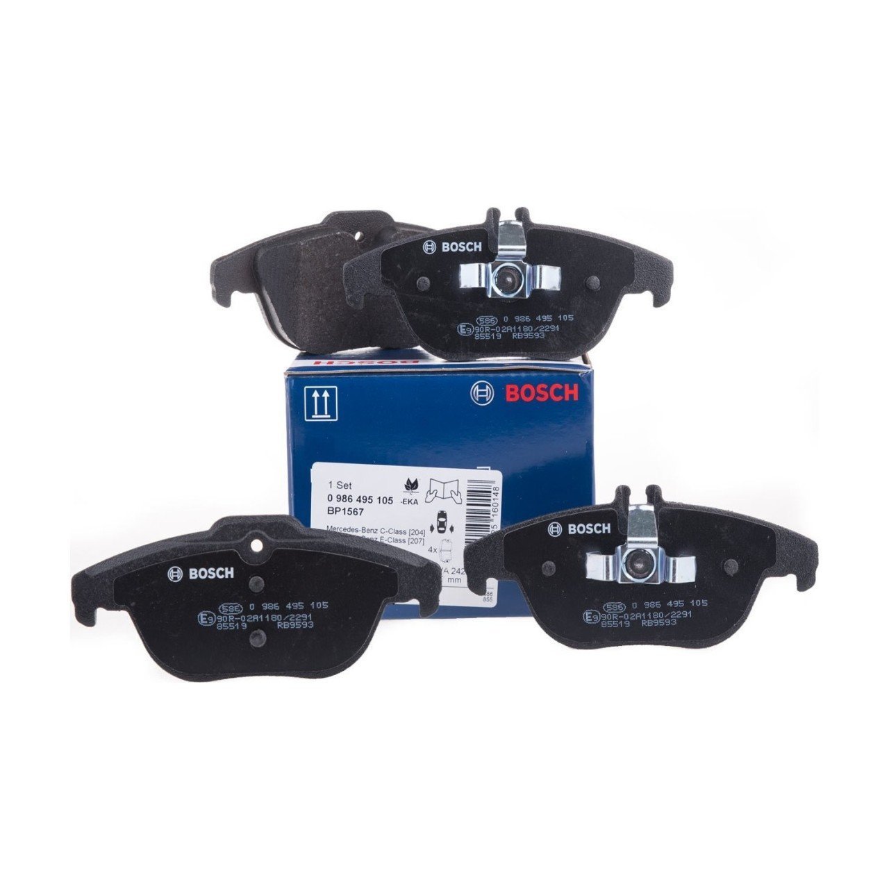 Ds Ds5 Ön Fren Balata Takımı Bosch Marka Alman Ürünü