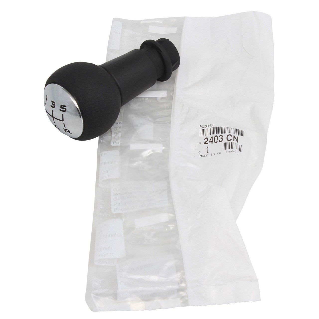 Peugeot 5 İleri Manuel Vites Topuzu Krom Orjinal