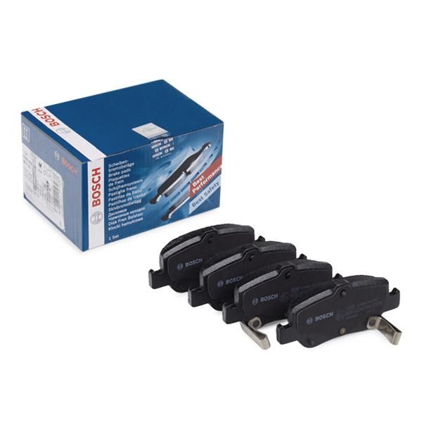 Toyota Corolla Arka Fren Balatası 1.4 Dizel D4D 2013-2018 BOSCH