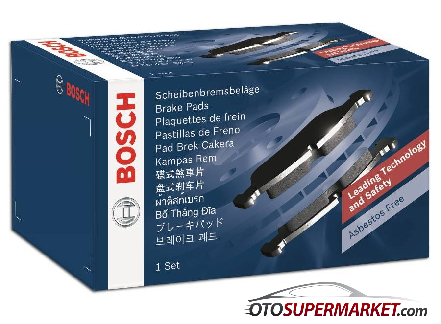 Mercedes 208 Kasa CLK 320 / 430 / 55 AMG Arka Fren Balatası 1998-2002 BOSCH