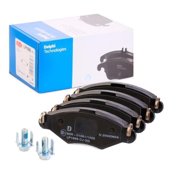 Peugeot 206 1998-2006 Ön Fren Balata Takım Delphi Marka