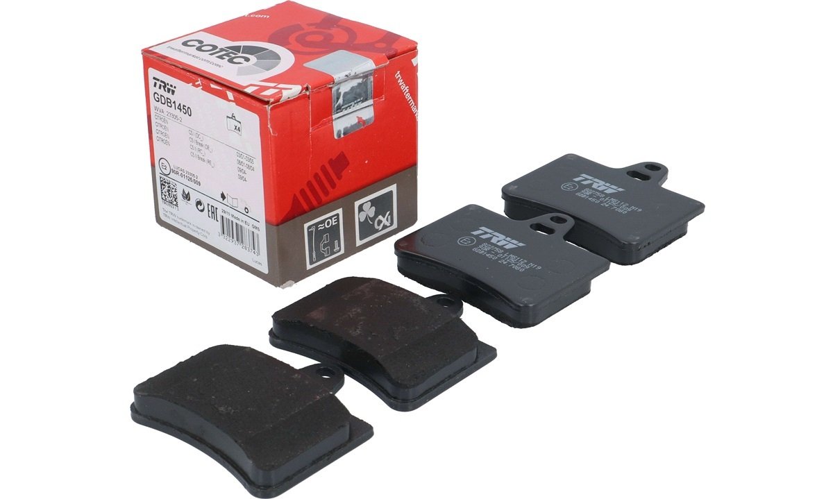 Citroen C5 2005-2008 Arka Fren Balata Takımı Trw Marka